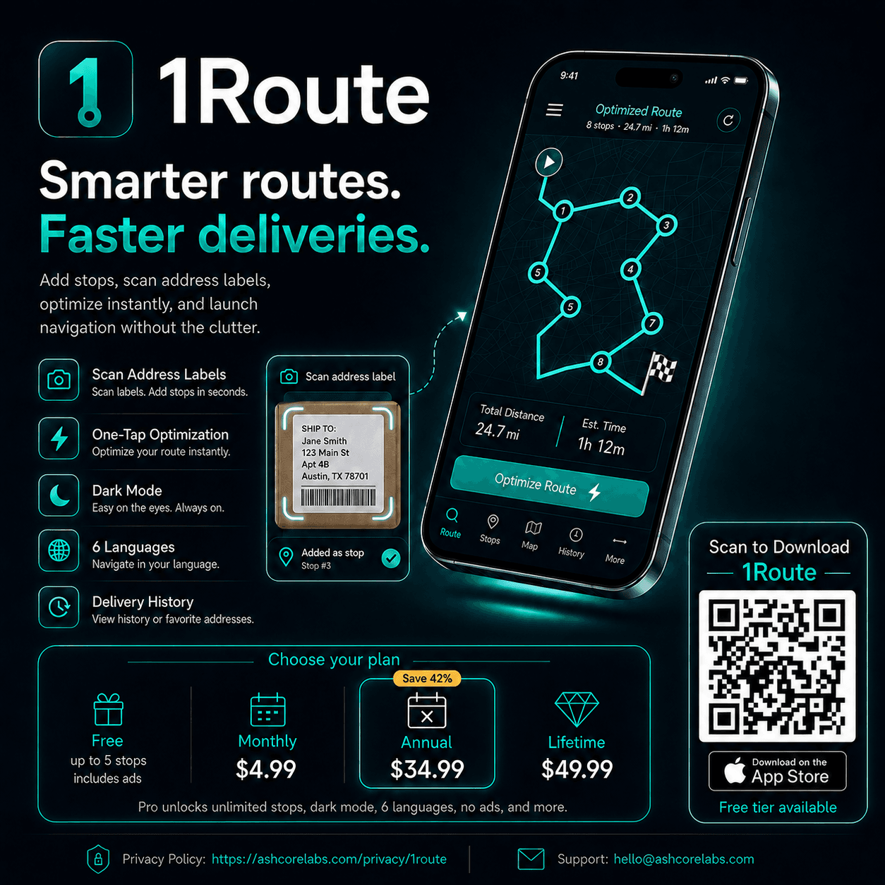 1Route promo