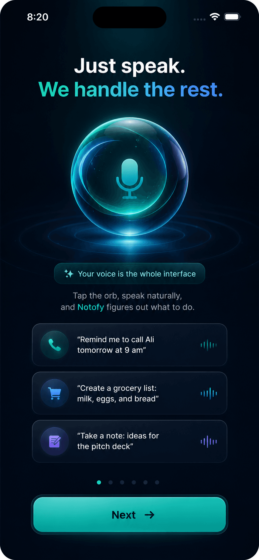 Notofy — screenshot 1 of 5